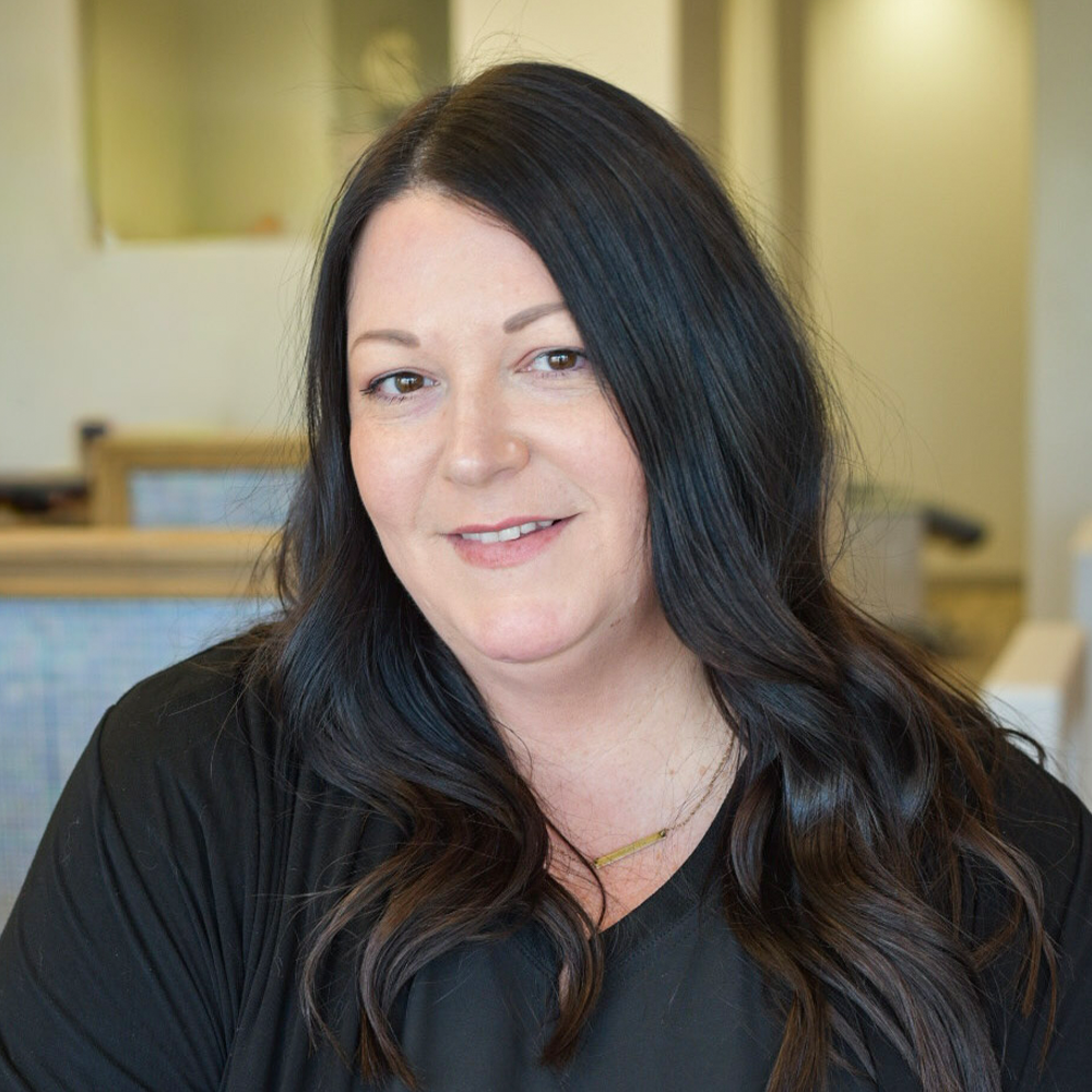 Megan Sughru, front office receptionist